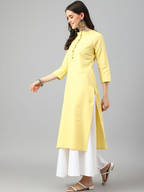 KALINI Women Printed Pastels Kurta - Image 6