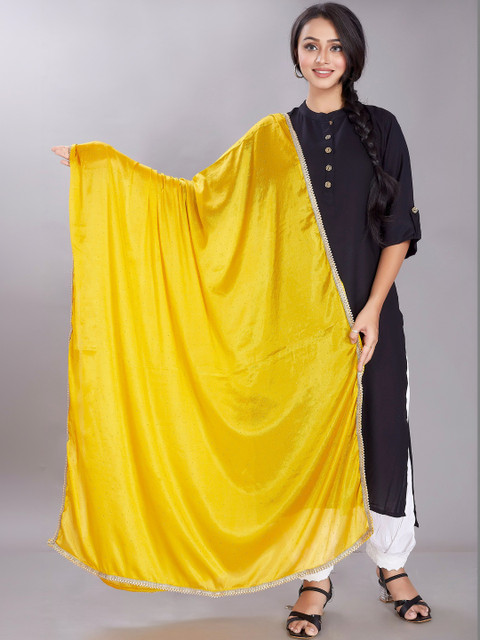 KALINI Art Silk Dupatta with Sequinned