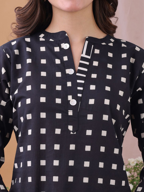 Anouk Cotton Printed Tunic with Trousers - Image 3