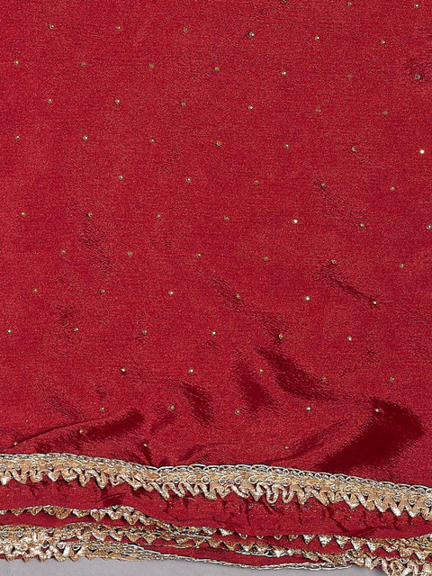 KALINI Art Silk Dupatta with Sequinned - Image 4
