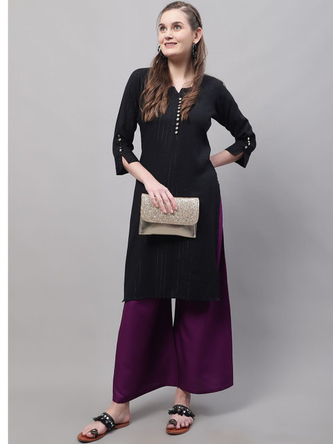 KALINI Women 2 Flared Ethnic Palazzos - Image 6