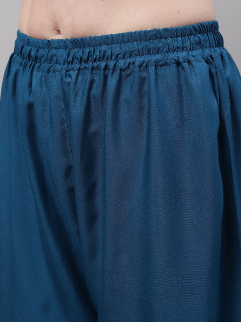 KALINI Women 2 Flared Ethnic Palazzos - Image 5
