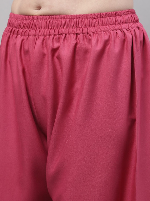 KALINI Women 2 Flared Ethnic Palazzos - Image 5
