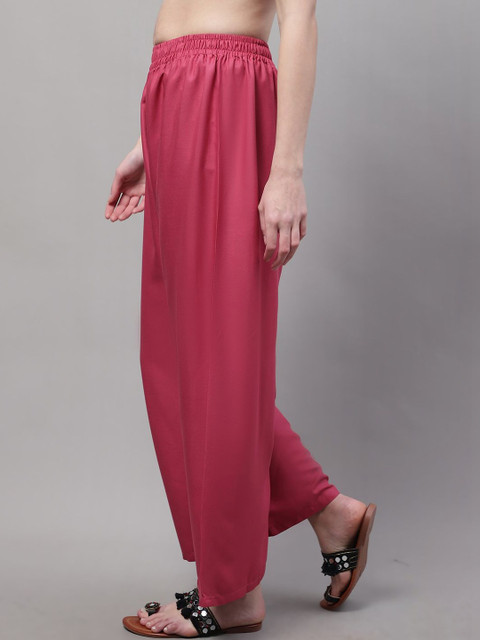 KALINI Women 2 Flared Ethnic Palazzos - Image 3