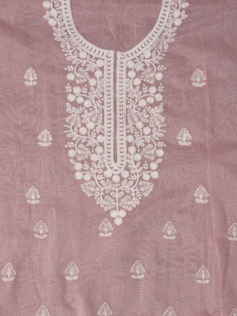 Dhaaga Ghar Embroidered Unstitched Dress Material - Image 3