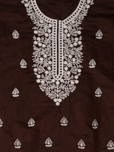 Dhaaga Ghar Embroidered Unstitched Dress Material - Image 3