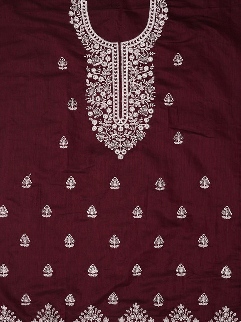 Dhaaga Ghar Embroidered Unstitched Dress Material - Image 3