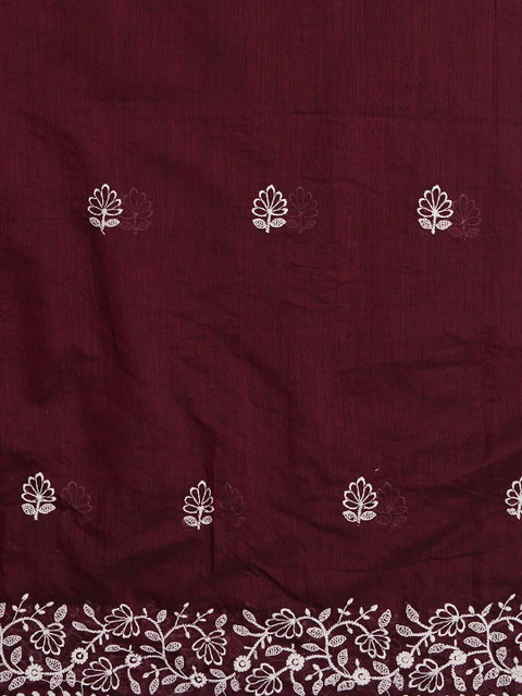 Dhaaga Ghar Embroidered Unstitched Dress Material - Image 4