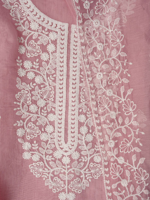 Dhaaga Ghar Embroidered Unstitched Dress Material - Image 5