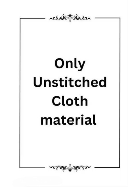 VSOKA Unstitched Lehenga & Blouse With Dupatta - Image 4