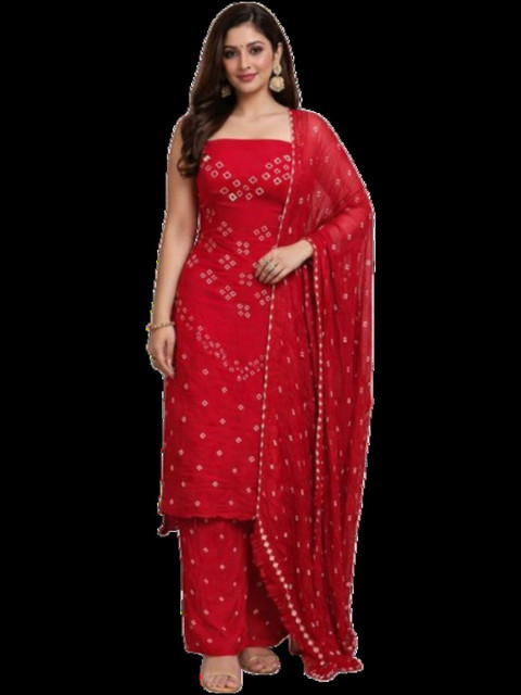SHREYAM Printed Unstitched Dress Material - Image 3