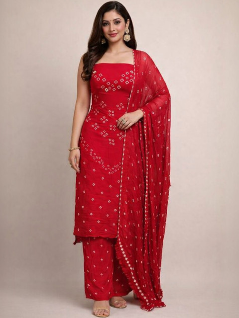 SHREYAM Printed Unstitched Dress Material