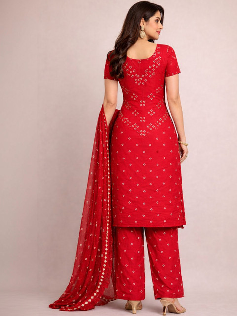 SHREYAM Printed Unstitched Dress Material - Image 2