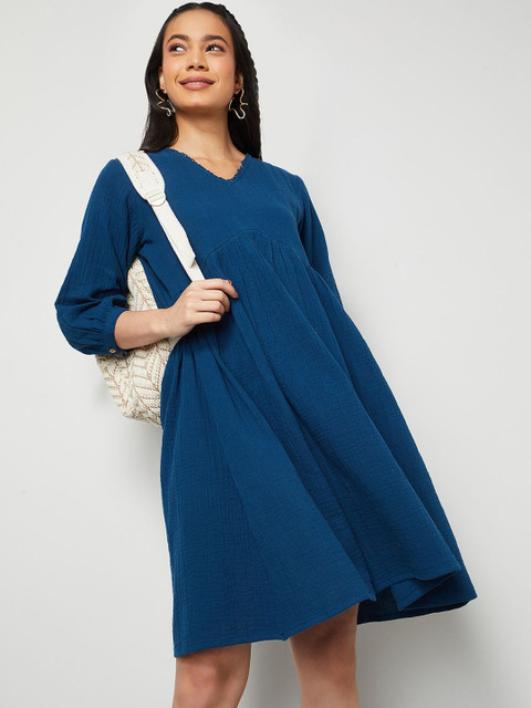 Colour Me by Melange A-Line Dress