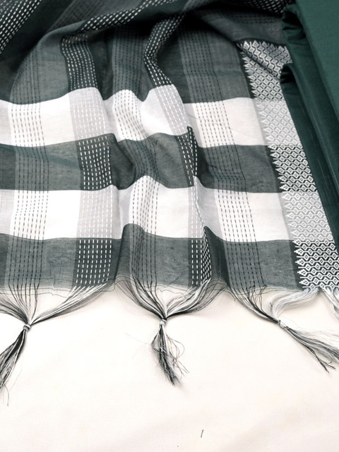 Sun Fashion And Lifestyle Pure Cotton Woven Design Unstitched Dress Material - Image 4