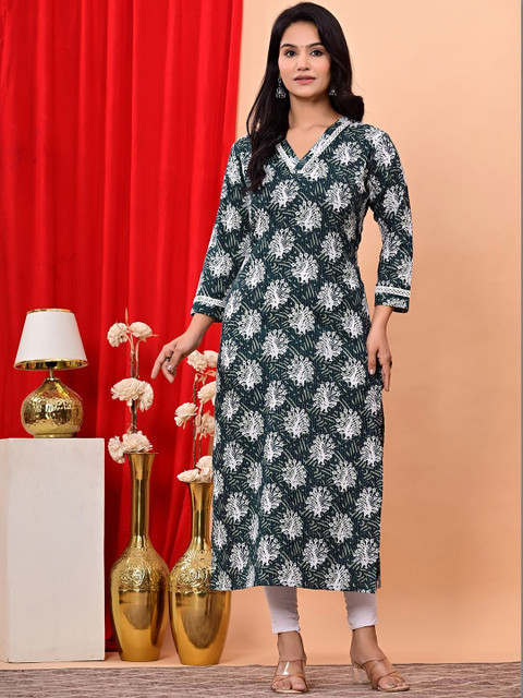 Kalphem Women Ethnic Motifs Printed Indie Prints Kurta