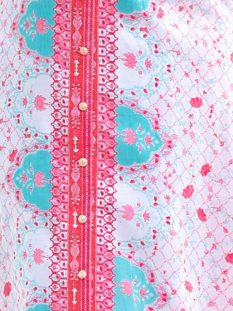 RUSTICWEAVE Cotton Printed Tunic with Palazzos - Image 5