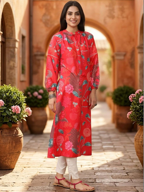 AADVIKA Women Floral Printed Floral Kurta