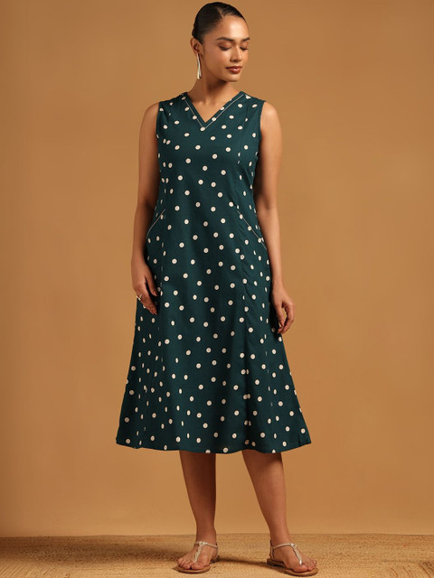 Soch Polka Dot Print A-Line Dress