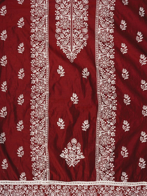 Dhaaga Ghar Embroidered Unstitched Dress Material - Image 3