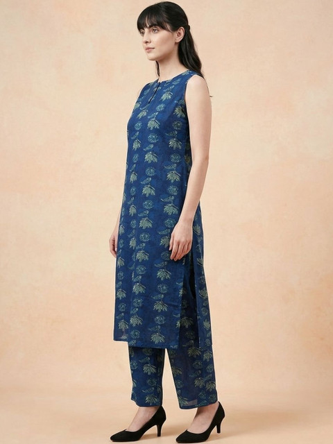 all about you Floral Printed Tunic with Trousers - Image 2