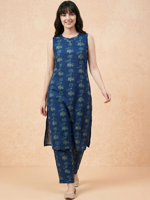 all about you Floral Printed Tunic with Trousers - Image 6