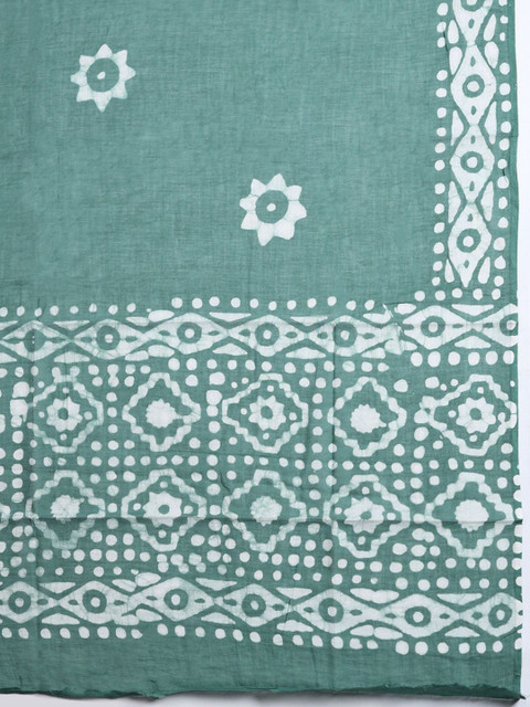 Meena Bazaar Printed Unstitched Dress Material - Image 3