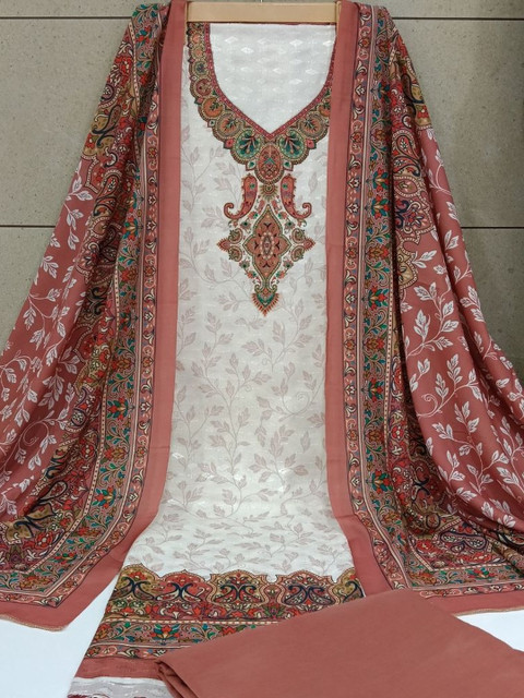 KTI Printed Unstitched Dress Material - Image 2