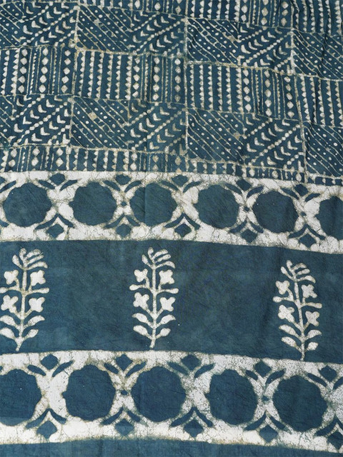 Style Shoes Ethnic Motifs Printed Pure Cotton Batik Dupatta - Image 4