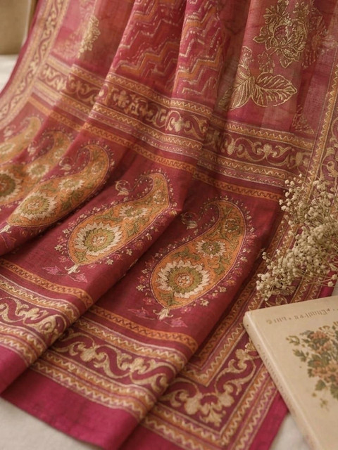 Meeranshi Paisley Printed Dupatta - Image 2