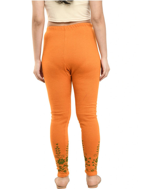 IndiWeaves Bottom Printed Woollen Warm Ankle Length Leggings - Image 6