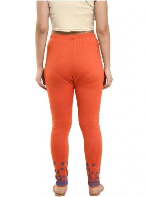 IndiWeaves Bottom Printed Woollen Warm Ankle Length Leggings - Image 6