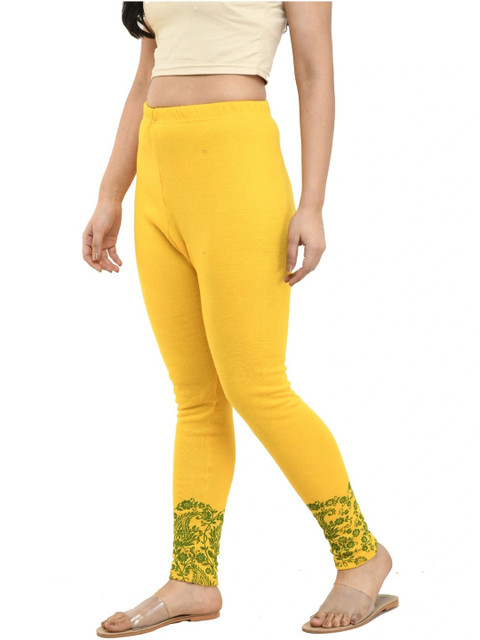 IndiWeaves Bottom Printed Woollen Warm Ankle Length Leggings - Image 4