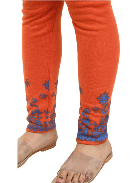 IndiWeaves Bottom Printed Woollen Warm Ankle Length Leggings - Image 5