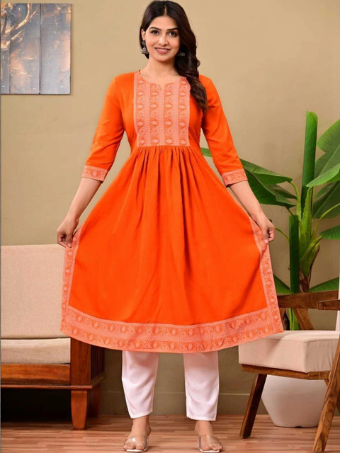 Diwikj Women Anarkali Kurta