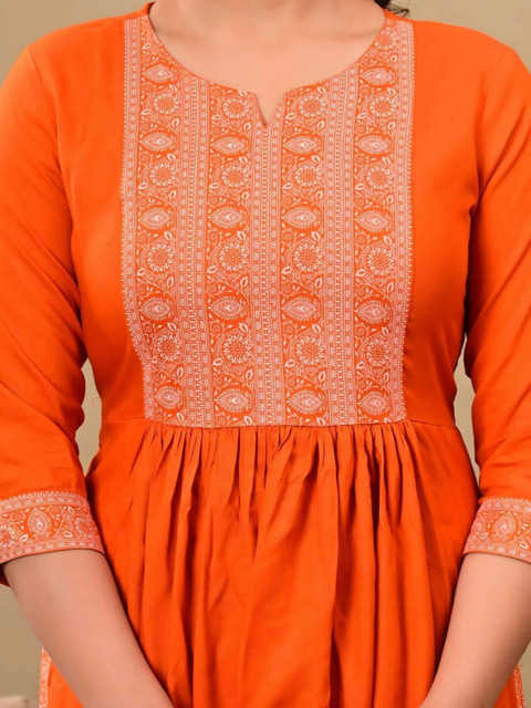 Diwikj Women Anarkali Kurta - Image 4