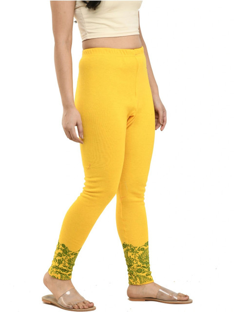 IndiWeaves Bottom Printed Woollen Warm Ankle Length Leggings - Image 3