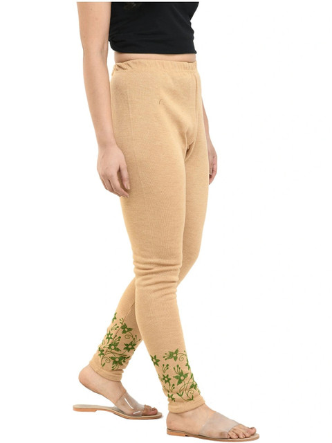 IndiWeaves Bottom Printed Woollen Warm Ankle Length Leggings - Image 4