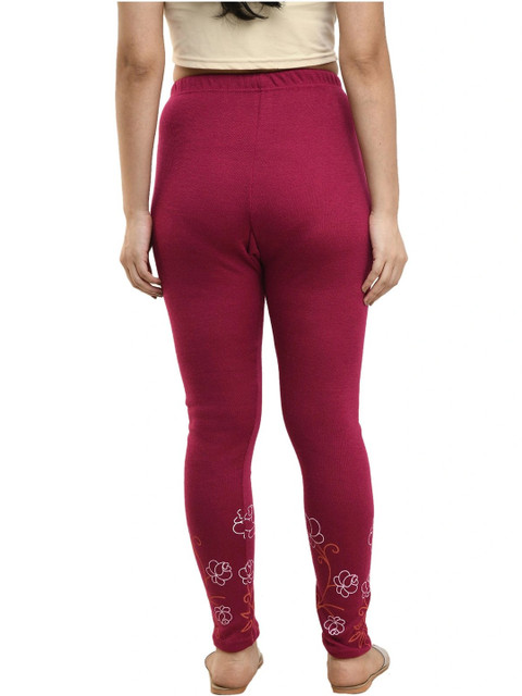 IndiWeaves Bottom Printed Woollen Warm Ankle Length Leggings - Image 6