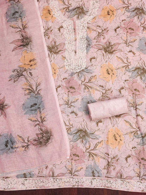 Moda Rapido Embroidered Unstitched Dress Material - Image 3