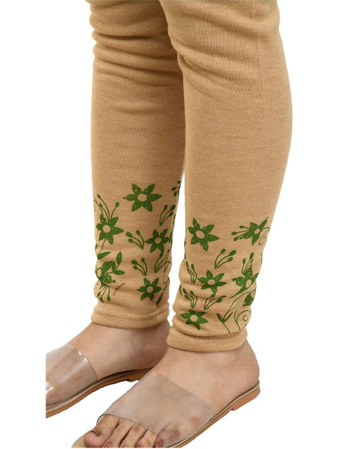 IndiWeaves Bottom Printed Woollen Warm Ankle Length Leggings - Image 5
