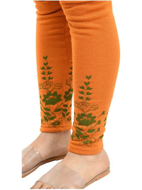 IndiWeaves Bottom Printed Woollen Warm Ankle Length Leggings - Image 5