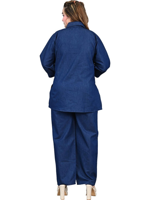 Dickkny Floral Embroidered Shirt with Trousers - Image 4