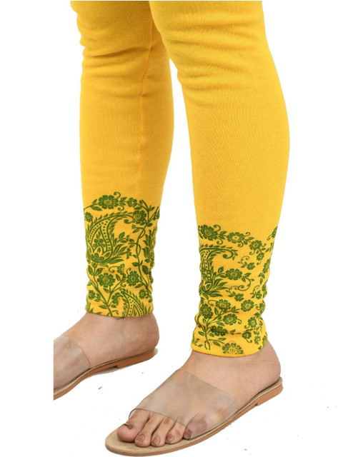 IndiWeaves Bottom Printed Woollen Warm Ankle Length Leggings - Image 5