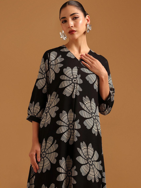 Soch Floral Printed Tunic with Trousers - Image 3