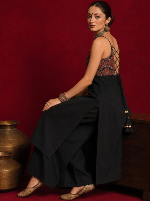 Ethnic Junction Women Navratri Backless kurta - Image 5