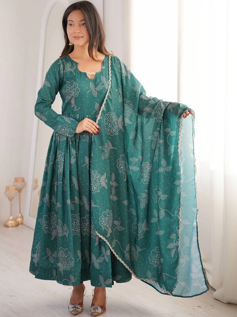 SPETS Women Regular Kurta with Trousers & With Dupatta - Image 4