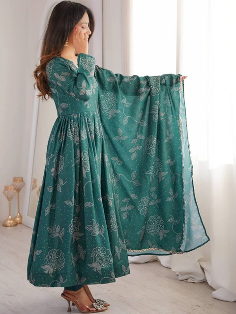 SPETS Women Regular Kurta with Trousers & With Dupatta - Image 6