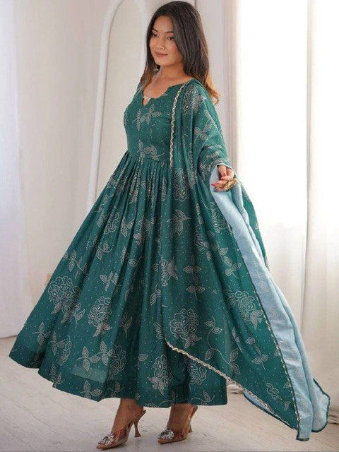 SPETS Women Regular Kurta with Trousers & With Dupatta - Image 5