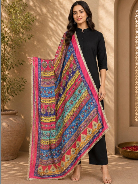STUTI FASHION Ethnic Motifs Printed Dupatta